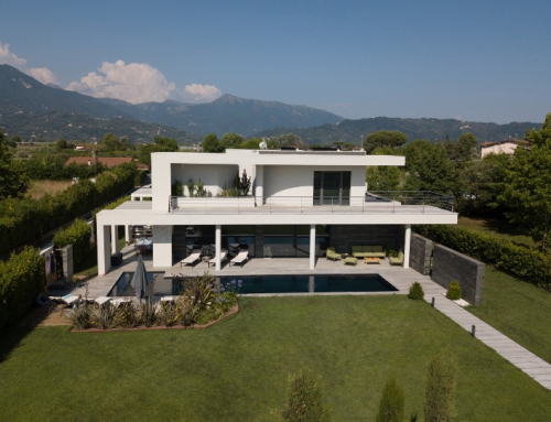 Costruzione villa unifamiliare con piscina, Pietrasanta